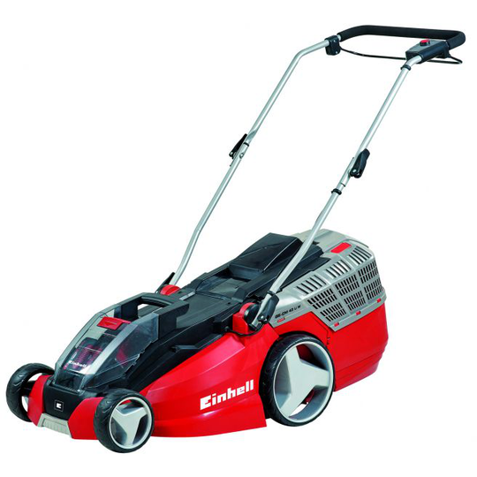 Einhell Akku-plæneklipper 43 cm med 2 × 18 V 4,0 Ah-batteri og 2 opladere - GE-CM 43 Li M Kit