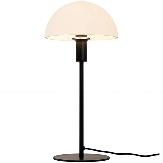 Nordlux Ellen Bord E14 Opal/sort Lampe