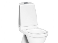 GB 5500L WC Nautic 2-4-liter - C+ .krom-mat krom trykknap med S-lås