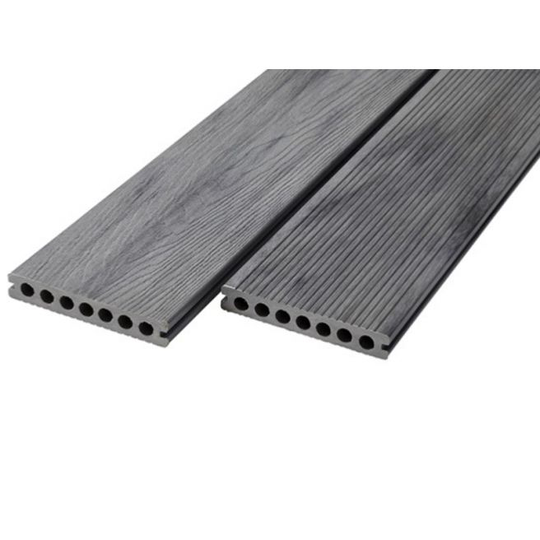 Wimex WPC Glyngøre Superb - Komposit terrassebrædder 22 x 140 x 3600 Shield GreyMix