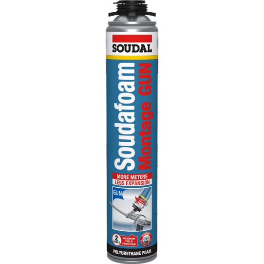 Soudafoam Montage Fugeskum Soudal 750ml
