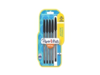 Papermate InkJoy 100ST, Clips, Kuglepen, Sort, 5 stk, Fin