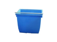 Spand 13 ltr Firkantet Blå,1 stk