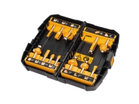 DeWALT DT90016-QZ - Router-bitsæt - 12 stykker - 8 mm