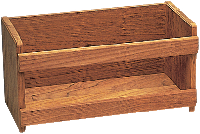 Boghylde teak 38x20x20 cm. 602301