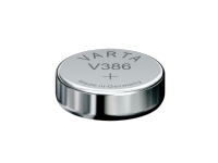 Varta Primary Silver Button V386 / SR 43, Nikkel-oxyhydroxide (NiOx), 1,55 V, 105 mAh, 11,6 mm, 11,6 mm, 4,2 mm