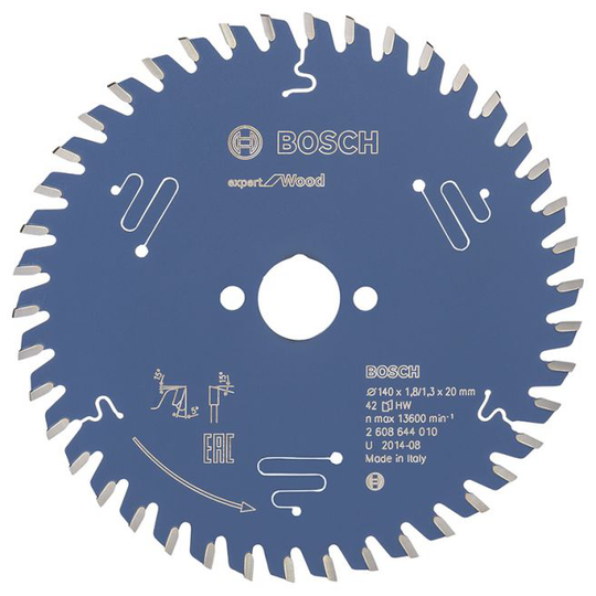 Bosch Rundsavsklinge 140x20x1.8mm 42 T Exp Wood - 2608644010