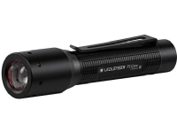 LEDLENSER Mini-lygte med fokusering. Tre lysstyrker (15/50/90 lumen). Med lommeclips. Lev. Inkl. 1 stk. AAA batteri. IP54