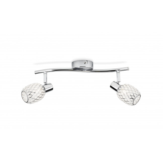 Philips Deltoid 2-spots - Krom