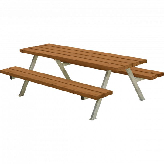 Plus Alpha Junior Bord/Bænkesæt - 177 cm - Teak