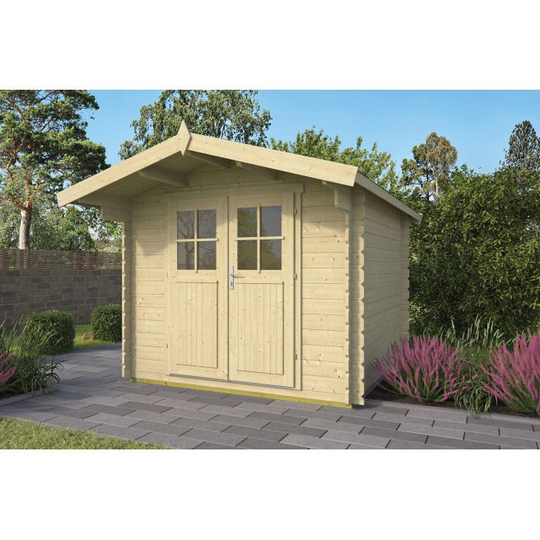 Washington Bjælkehytte 28 mm - 400191N - 6,76 m²