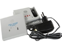 FELSON Fugtalarm m/relæ inkl. 230V stikadapter
