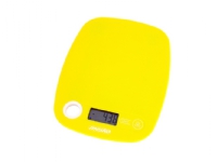 Mesko Home MS 3159y, Elektronisk køkkenvægt, 5 kg, 1 g, Gul, Bordplade, Rektandel