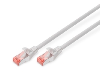Skærmet netværkskabel Digitus, kat6, grå, 5 m