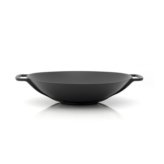 Paleo Wokpande L, sort, Ø35 - Wokpande