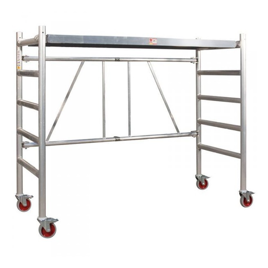 JUMBO Foldestillads 178x74cm. 1,96/3,96m.