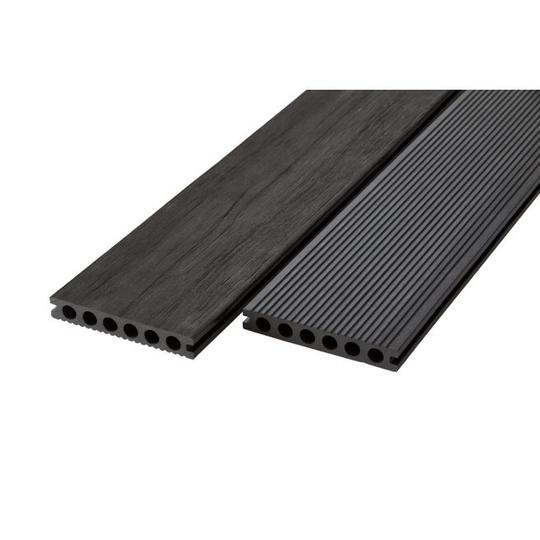 Wimex WPC Livø Prime - Komposit terrassebrædder 22 x 140 x 3600 Nature MatBlack