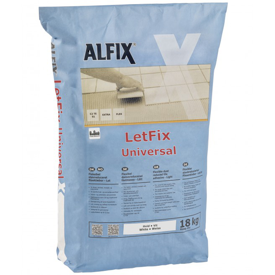 Alfix Letfix Universal Hvid 18kg