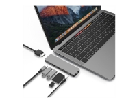 HyperDrive SOLO 7-in-1, USB 3.2 Gen 1 (3.1 Gen 1) Type-C, 3.5mm,HDMI,USB 3.2 Gen 1 (3.1 Gen 1) Type-A,USB 3.2 Gen 1 (3.1 Gen 1) Type-C, MicroSD (Tran