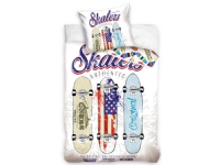 Skater Authentic Sengetøj 140x200 cm - 100 procent bomuld