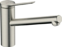 hansGrohe Zesis M33 1-grebs køkkenarmatur 150, 1jet, rustfrit stål finish