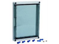 FIBOX Hængsellåg EKIN3305HT, Polycarbonat 320 x 320 x 50 mm Transparant inkl. skruer Til EKIN 33