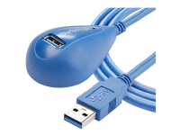StarTech.com 5 ft Desktop SuperSpeed USB 3.0 Extension Cable - A to A M/F - USB extension cable - USB Type A (M) to USB Type A (F) - 5 ft - black - U