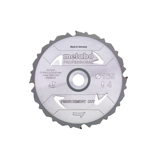 Metabo 4061792173668 - 628287000 Rundsavklinge fibercement cut, kvalitet professional, til håndrundsav
