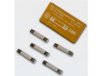 SIBA Finsikring, Miniatyrsikringer 5x20mm, Kjeramiske, 2A. - (10 stk.)