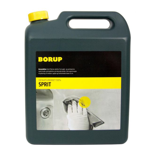 Borup Sprit Denatureret 93% 5lt
