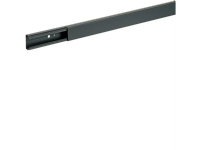 HAGER Kabelkanal LF 20035 komplet Højde 20 mm, bredde 35 mm Længde 2000 mm Antrazit RAL 9011 plast - (2 meter)