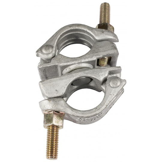 JUMBO Dobbelt DREJELIG Jern-Kobling 48/48mm.