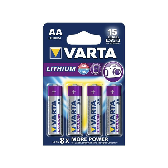 Varta Prof. Lithium - AA - 4pk.