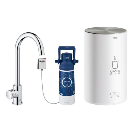 Grohe Red Ii Mono Med Rund Kedel Krom