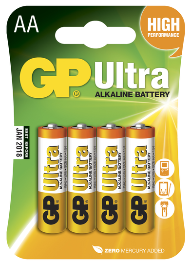 Gp batteri 1,5 v aa/lr06