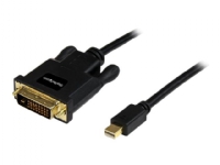 StarTech.com 10ft Mini DisplayPort to DVI Adapter Cable - Mini DP to DVI Video Converter - MDP to DVI Cable for Mac / PC 1920x1200 - Black (MDP2DVIMM