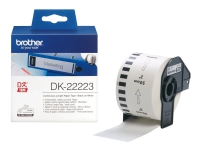 Brother DK-22223 - Papir - sort på hvid - Rulle (5 cm x 30,5 m) 1 rulle(r) fortløbende mærkater - for Brother QL-1050, 1060, 500, 550, 560, 570, 580,