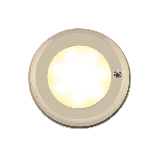 Nova ii led lampe med afbryder, guld