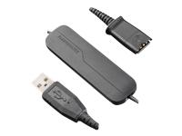 Plantronics DA40 - USB AUDIO PROCESSOR - Corded USB-to-headset adapter brings superior call clarity for PC calling.