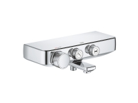 GROHE 34718000, Bathtub & shower, Krom, Drejeventiler, 1/2, Væg