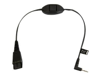 Jabra - Kabel til hovedsæt - mikrostik han til Quick Disconnect han