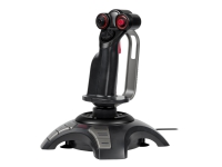 SPEEDLINK SL-6638 Phantom Hawk Flightstick - Joystick - 12 knapper - kabling - sort - for PC