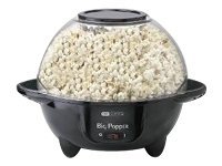 OBH Nordica Big Popper 6398 - Popcorn-maskine - 4.5 liter - 1 kW - sort