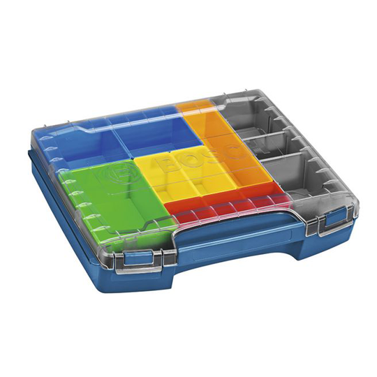 Bosch i-BOXX 72 Set 10 Kuffertsystem - 1600A001S8