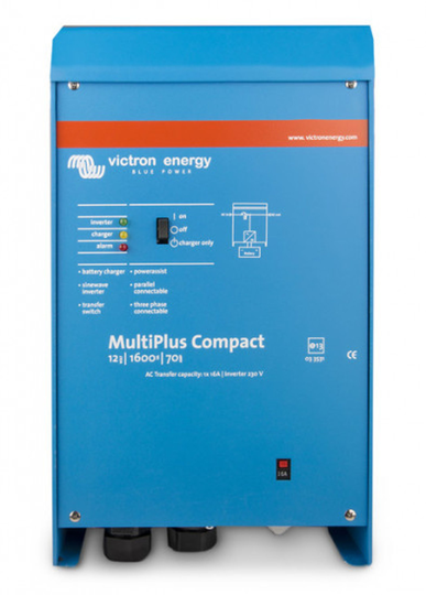Victron inverter/lader multiplus compact 12v 700w/35-16amp