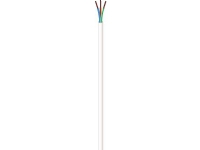 NKT Tilledning rund, pvc 3G0,75mm² PKL grå 300/300V spole, kabeldiameter 6,7mm - (100 meter)