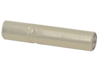 Affaldssække plastik klar luksus 900x900mm 10stk/rul - (10 x 10 ruller)