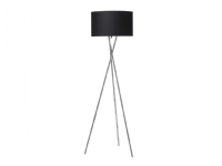 Nielsen Light Uptown Gulvlampe - Krom m/Sort Skærm