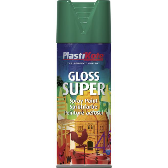 Plasti Kote Pk Super Ral6005b - Mørk Grøn 400ml