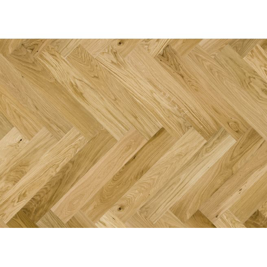 Sildebens Lamelplank Eg Caramel, Børstet natur matlak - 1090340